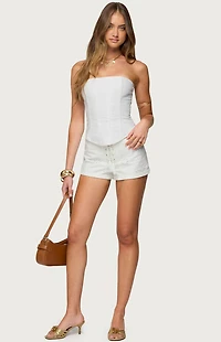 Edikted Hadar Linen Look Corset