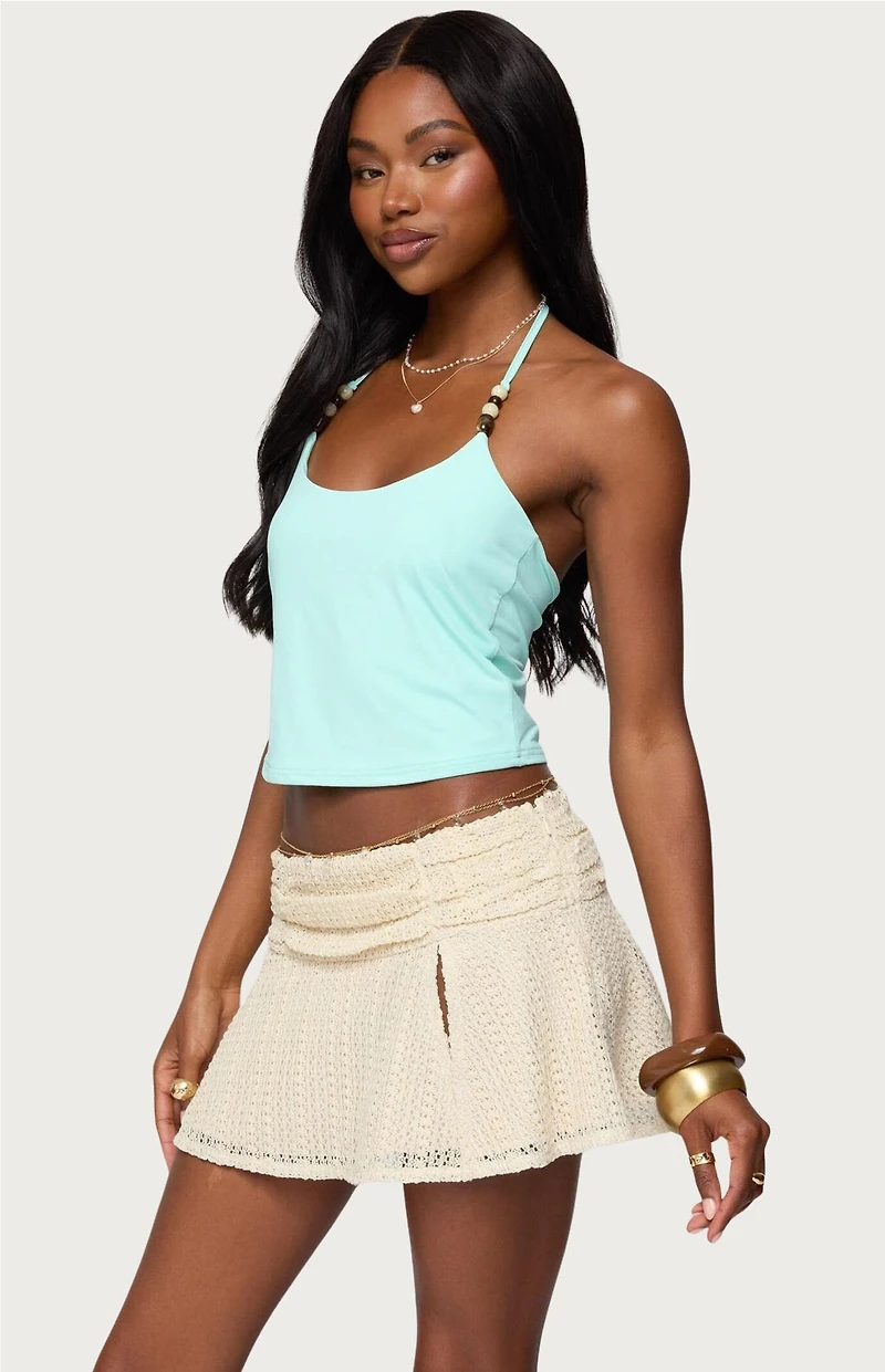 Edikted Radley Bead Halter Top