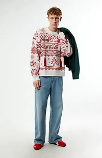 Coca Cola By Pacsun Season Crew Neck Sweater