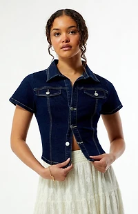 Your Favorite Denim Button Up Top