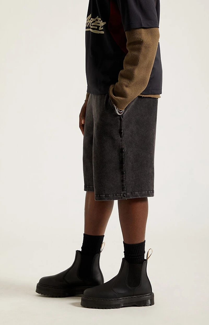 Pacsun Morgan Fleece Baggy Shorts