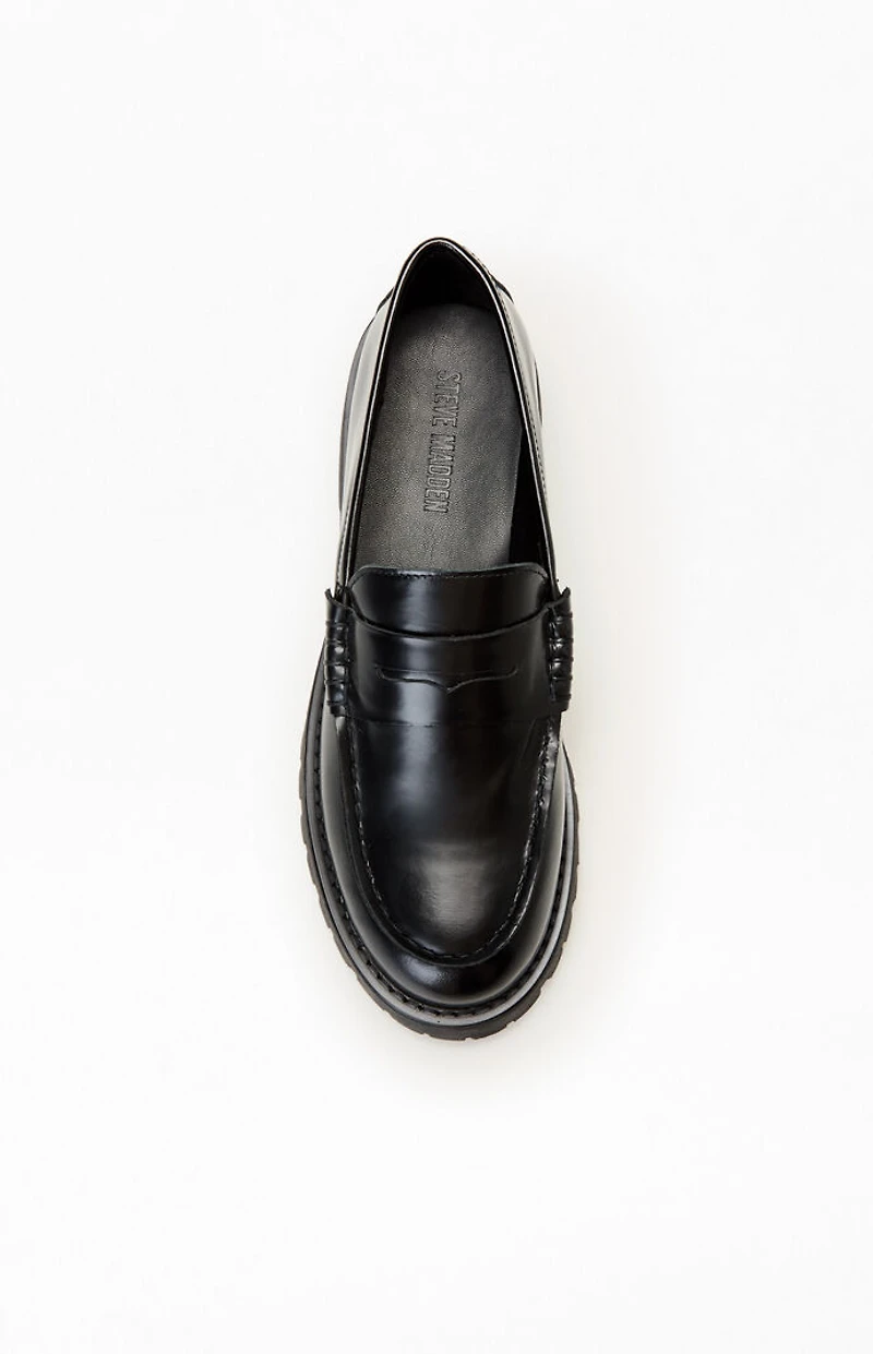 Steve Madden Women's Langsten Leather Loafers