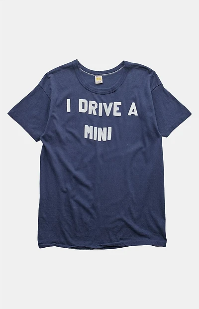PS VINTAGE 80s I Drive a Mini Graphic T-Shirt