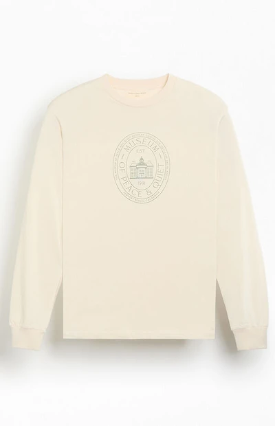 MUSEUM OF PEACE & QUIET Retreat Center Long Sleeve T-Shirt