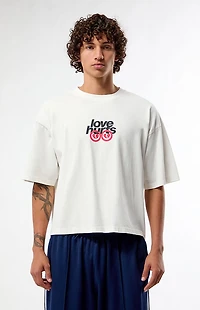 Pacsun Lonely Hearts Club Cropped Boxy T-Shirt