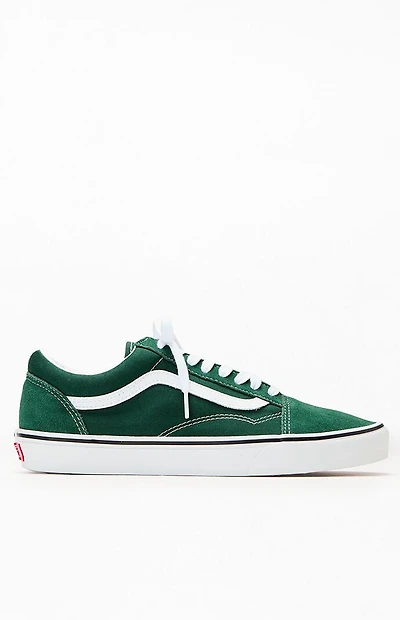 Vans Green Old Skool Shoes