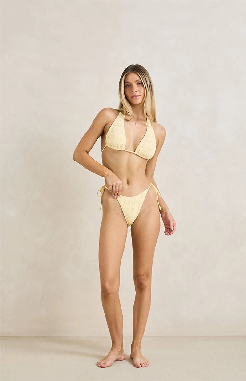 Rhythm Gigi Side Tie High Cut Bikini Bottom