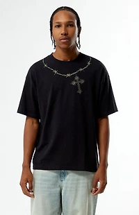 Pacsun Barbed Cross Reverse T-Shirt