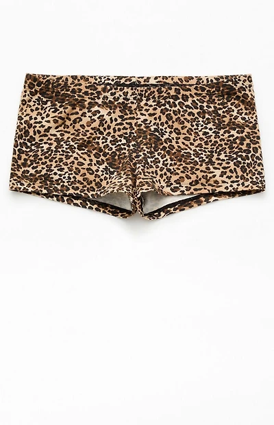 John Galt Leopard Boxer Boyshorts