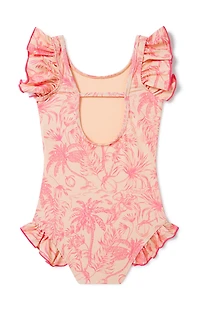 Boardies Kids Peach Please One Piece Swimsuit
