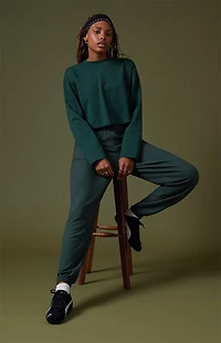 PAC 1980 Active Sedona Jersey A Team Long Sleeve Cropped T-Shirt