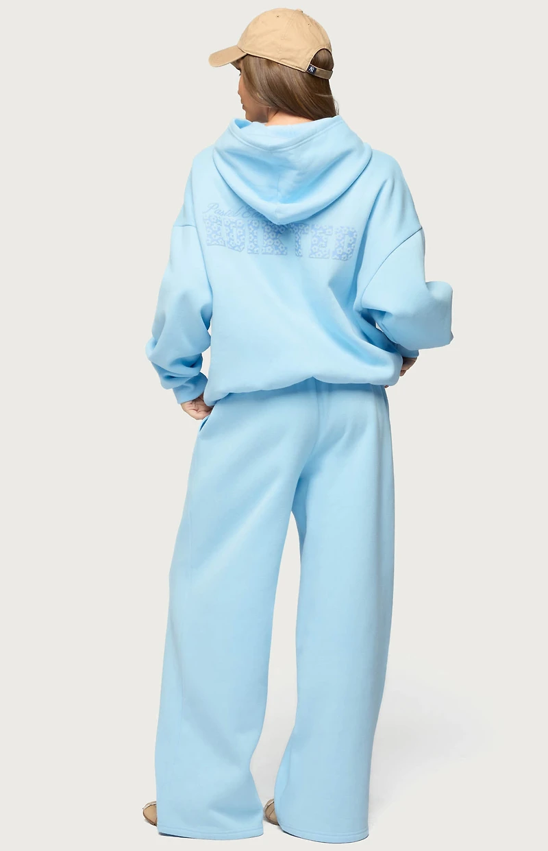 Edikted Pastel Edit Oversized Hoodie