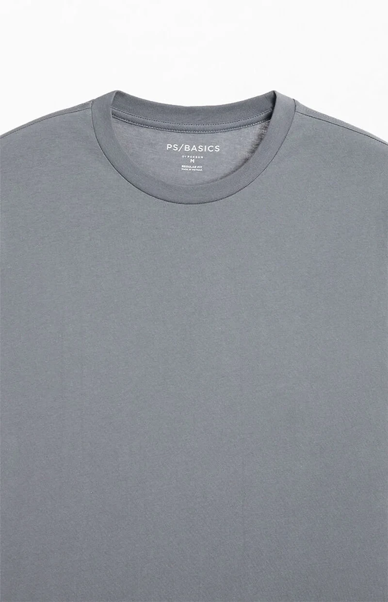 PS Basics Gray Basic Reece T-Shirt
