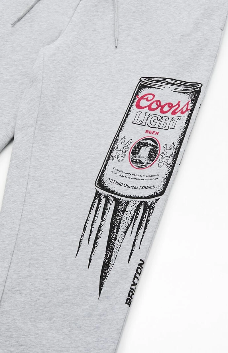 Brixton Coors Light Silver Speed Sweatpants