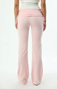 Pacsun Sutton Fold-Over Flare Pants