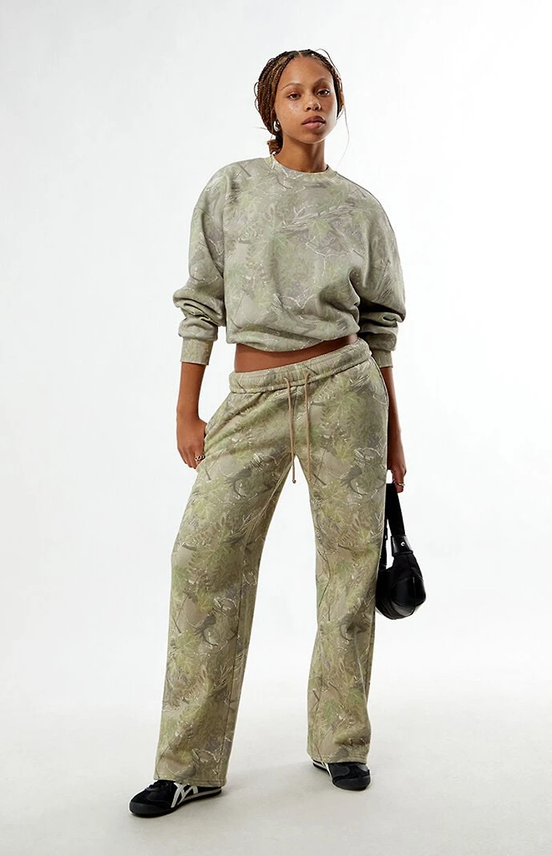 Pacsun Tree Camo Baggy Sweatpants