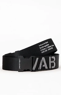 L/AB c/o Off-White Webbing Logo Belt