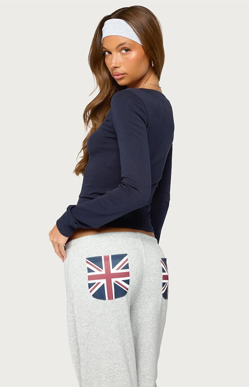 Edikted Oloya Long Sleeve Top