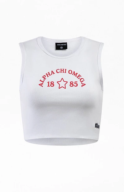 HYPE & VICE Alpha Chi Omega Tank Top