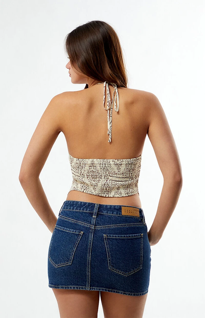 Your Favorite Ines Printed Handkerchief Top