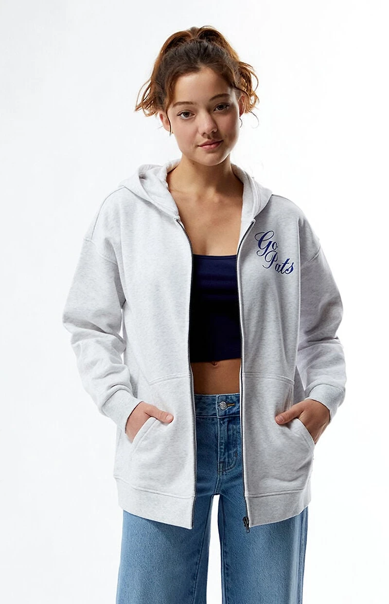 Wild Collective NFL x PacSun New England Patriots Zip Up Hoodie