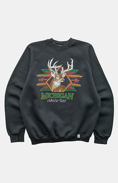 PS VINTAGE '90s Michigan White Tail Sweatshirt