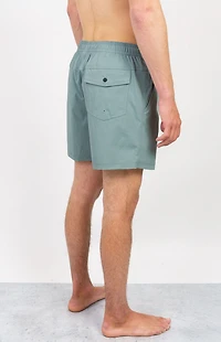 LOST Wings Stormy Blue Swim Trunks