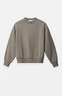 Fear of God ESSENTIALS Homestead Heather Classic Fleece Crew Neck Sweatshirt
