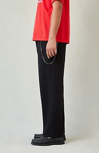 Pacsun Black Chain Baggy Trousers