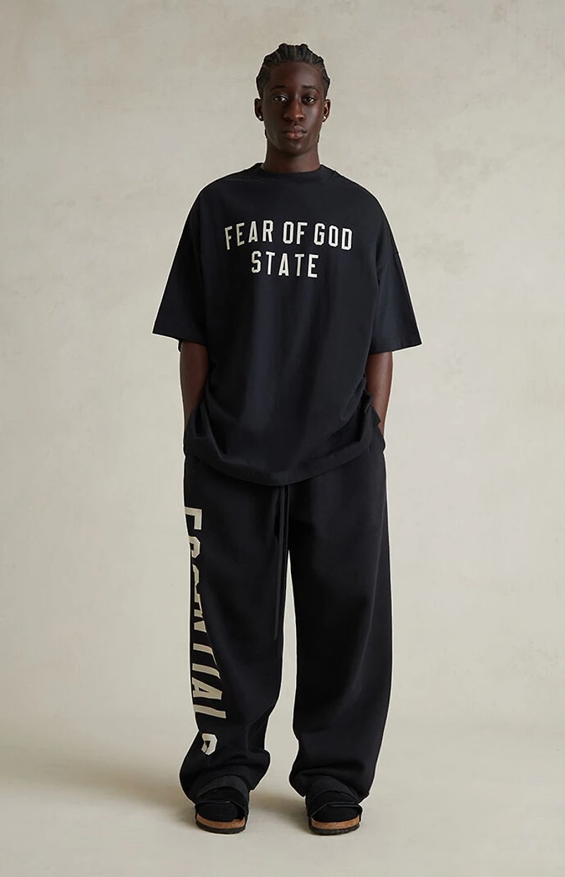 Fear of God ESSENTIALS Jet Black '90s Fit T-Shirt