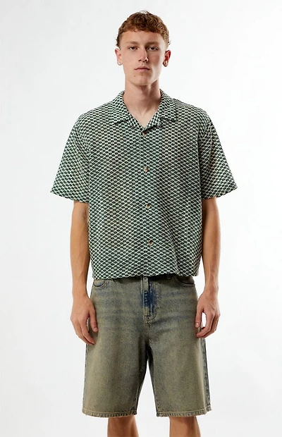 Pacsun Mateo Texture Oversized Camp Shirt