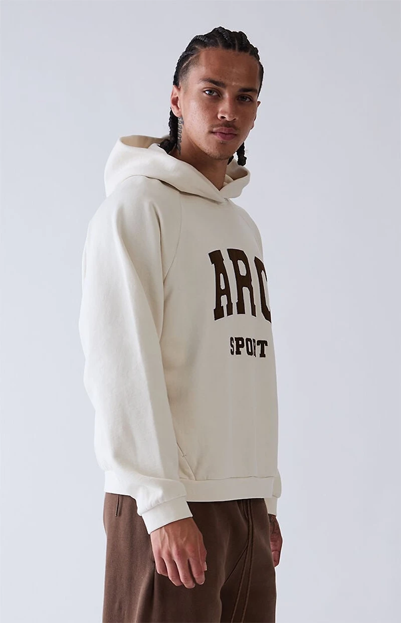 A.R.C. Gray Raglan Sport Fleece Hoodie
