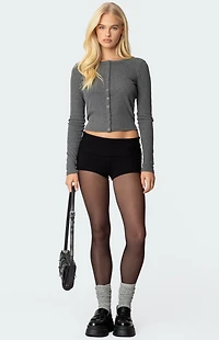 Edikted Shilo Ribbed Cardigan