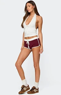 Edikted Vinnie Contrast Shorts