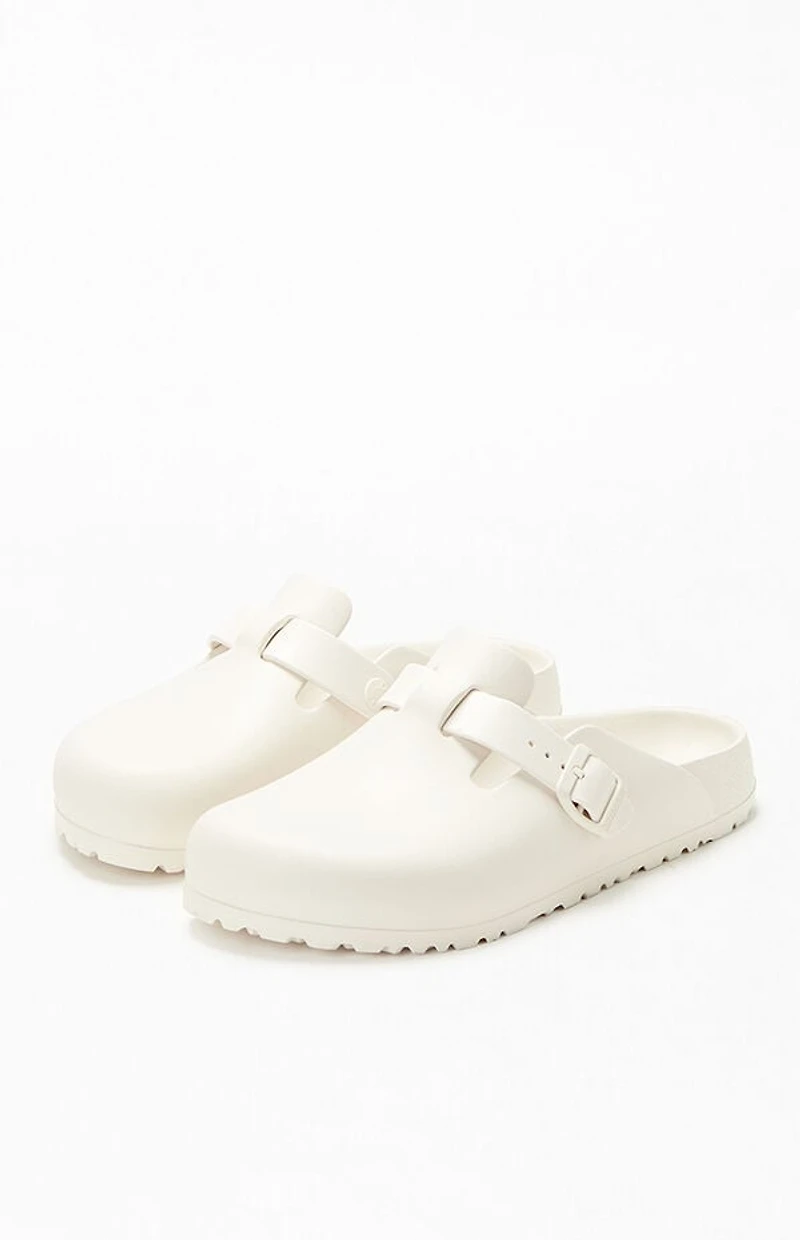 Birkenstock Women's Boston Essentials EVA Clog Eggshell