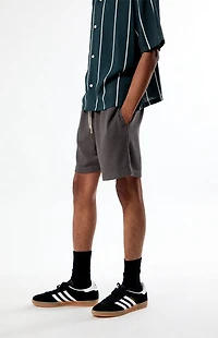 Pacsun Charcoal Gray Waffle Knit Shorts