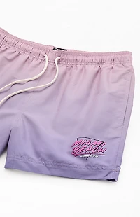 Pacsun Miami Gradient Eco 4.5" Swim Trunks