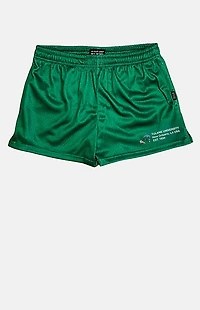 UPSIDE Tulane University Green Waves Mini Mesh Shorts
