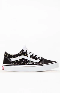 Vans Kids Canvas Floral Old Skool Shoes