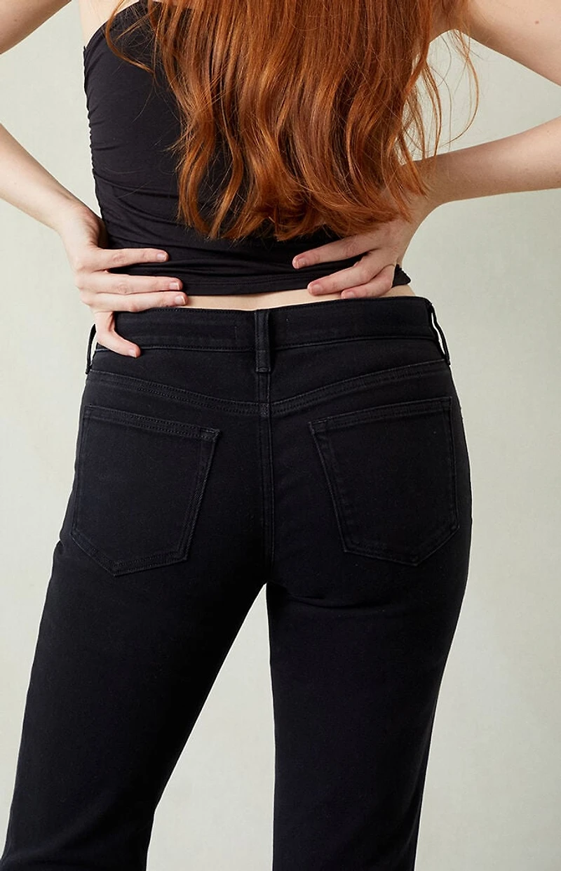Pacsun Jade Low Rise Bootcut Jeans Stretch Black