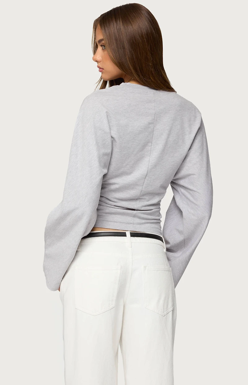 Edikted Charlisa Cinched Waist Top