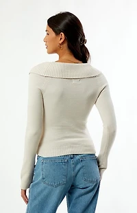 Beverly and Beck Kirsten Wrap Sweater