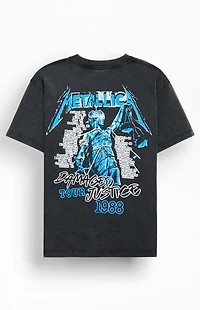 Metallica Damaged Justice Tour 1988 T-Shirt