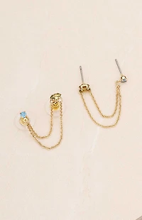 Ettika Two-Hole Earring Chain