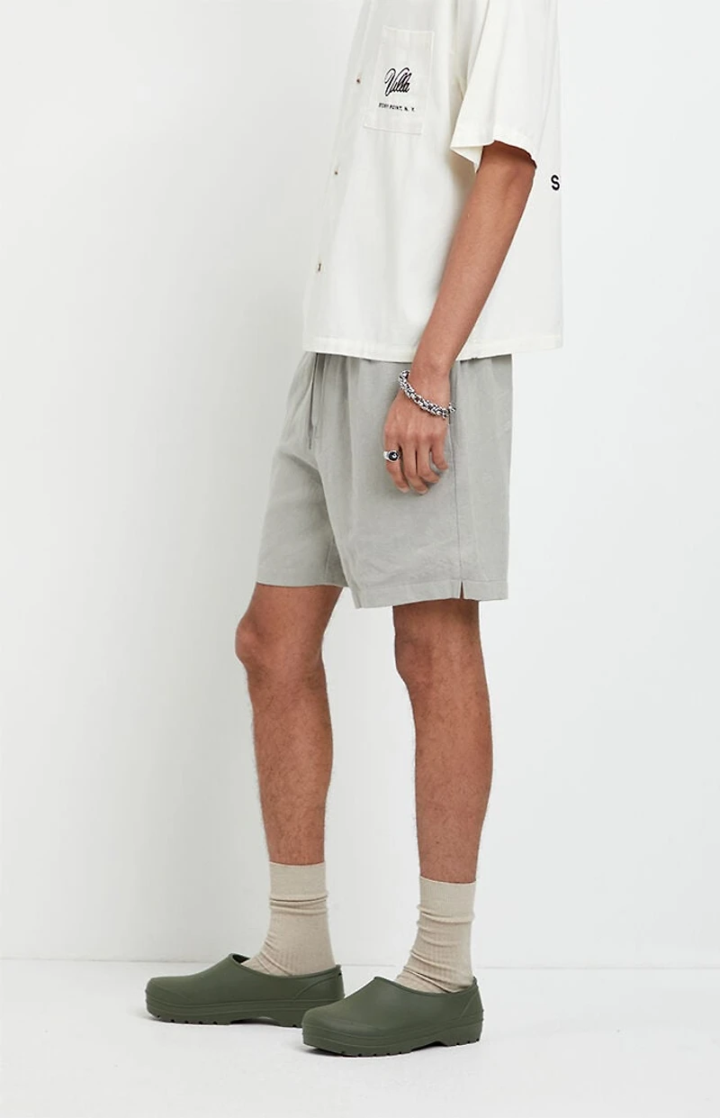 Pacsun Gray Linen Shorts