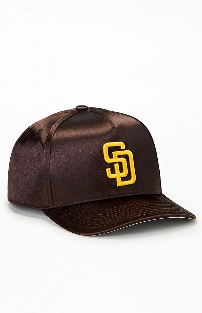 Mitchell & Ness Padres City Lights Satin Snapback Hat