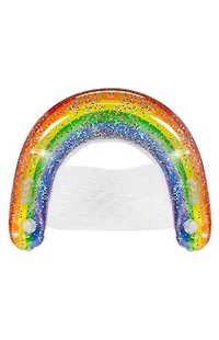 Pool Candy Large Classic Rainbow Glitter Sun Chair