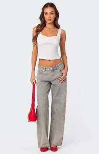 Edikted Marigold Side Slit Top