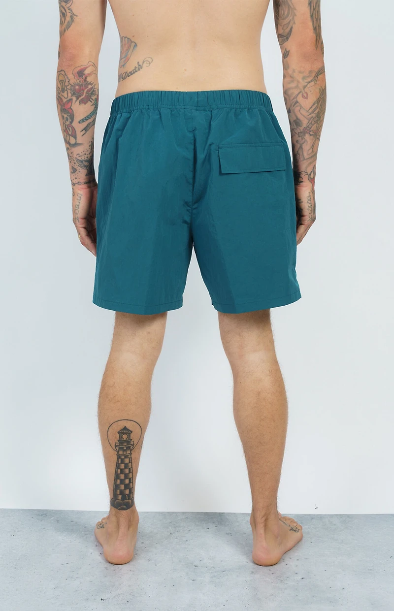 LOST Shimmer Atlantic Blue Swim Trunks