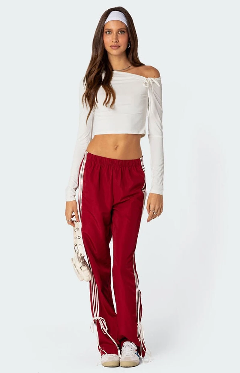 Edikted Winona Asymmetric Tie Top